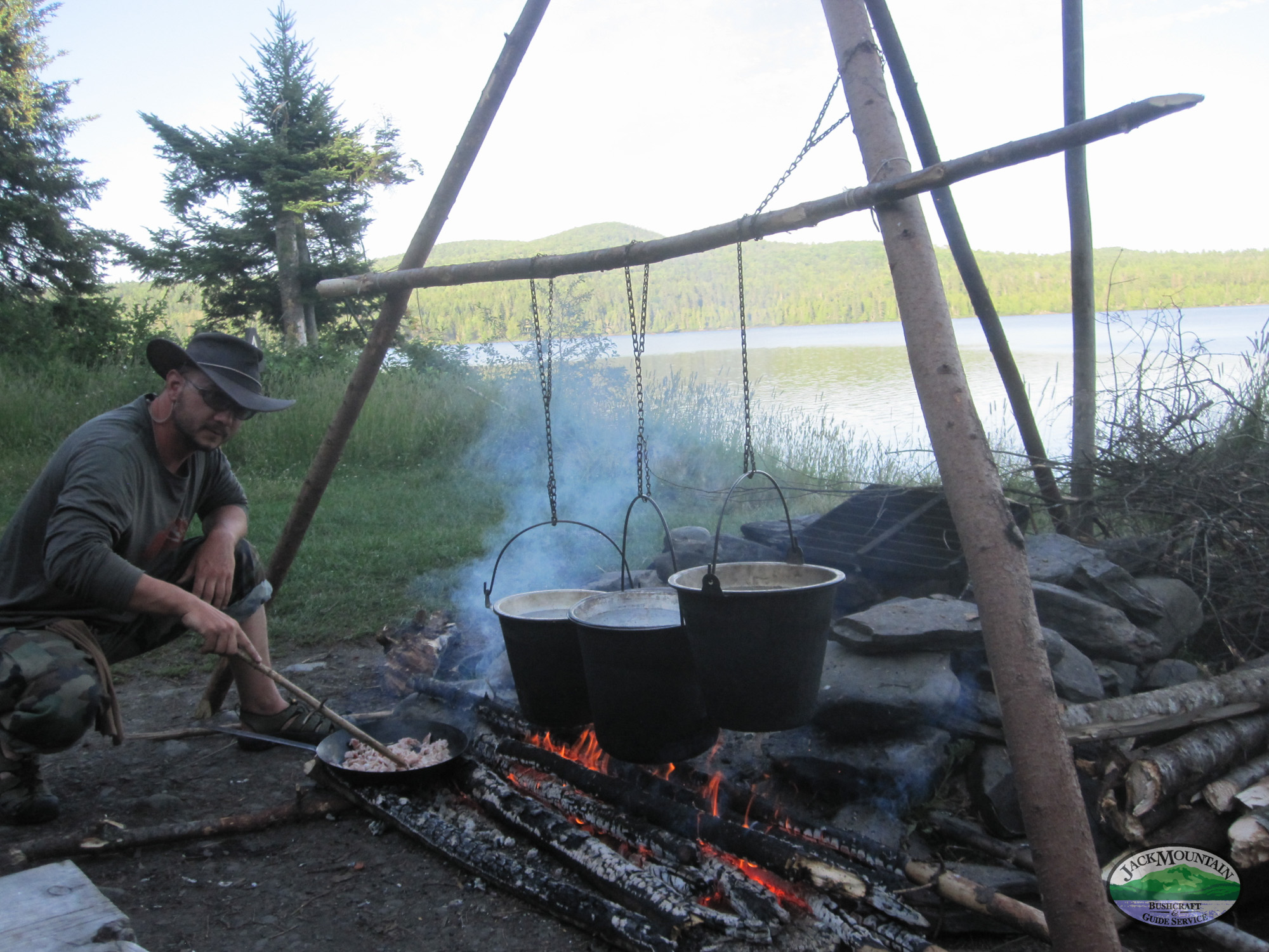 Cooking At Round Pond
